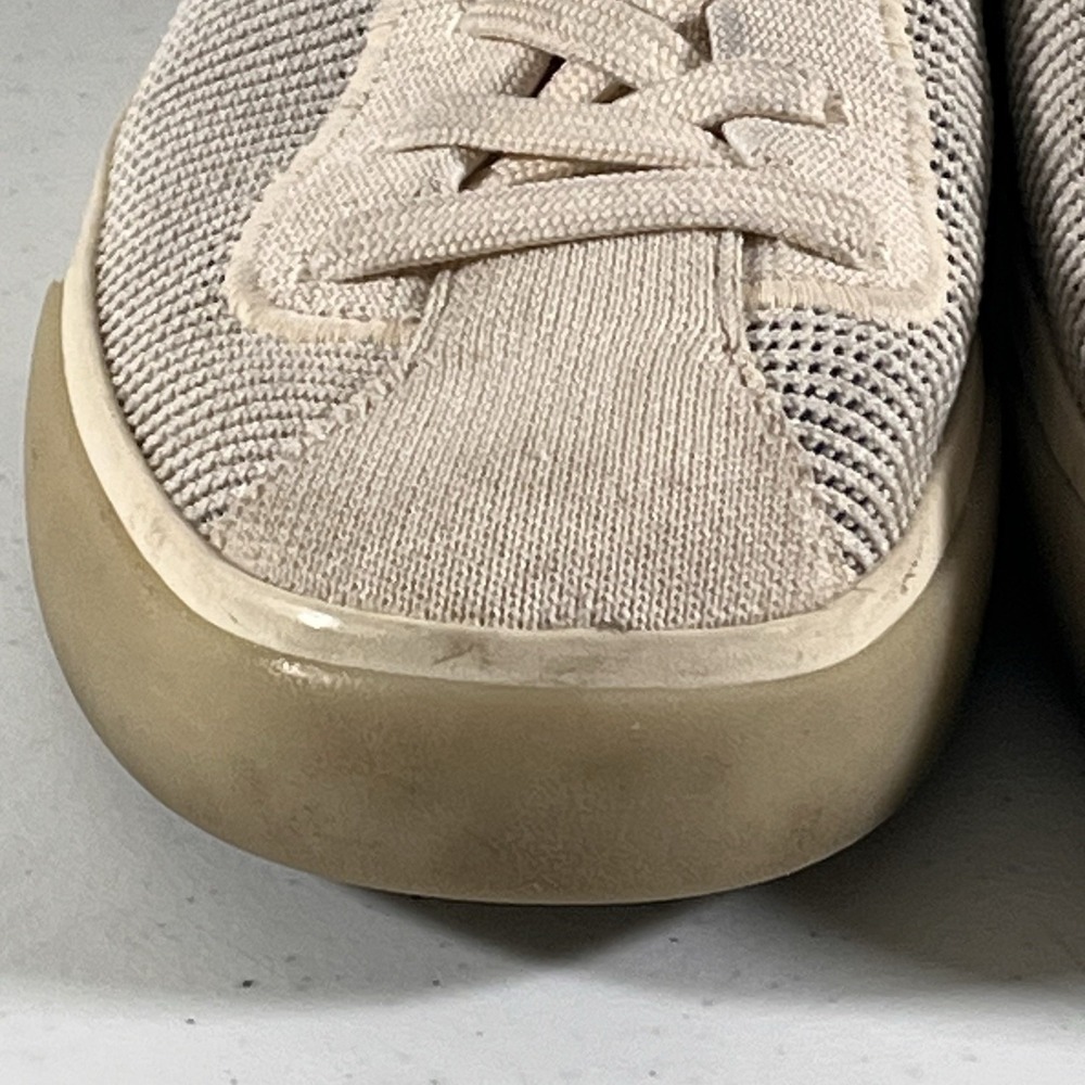 Rothy's Shoes Women's Size 10W Athletic Sneaker Beige Round Toe - Picture 8 of 11